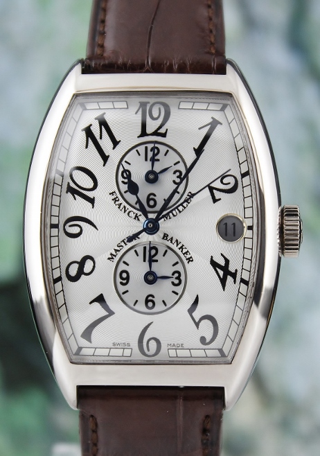 (image for) A FRANCK MULLER 18K WHITE GOLD MASTER BANKER / 5850MB